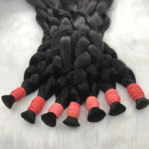 Remy Bulk Hair - Straight 1B